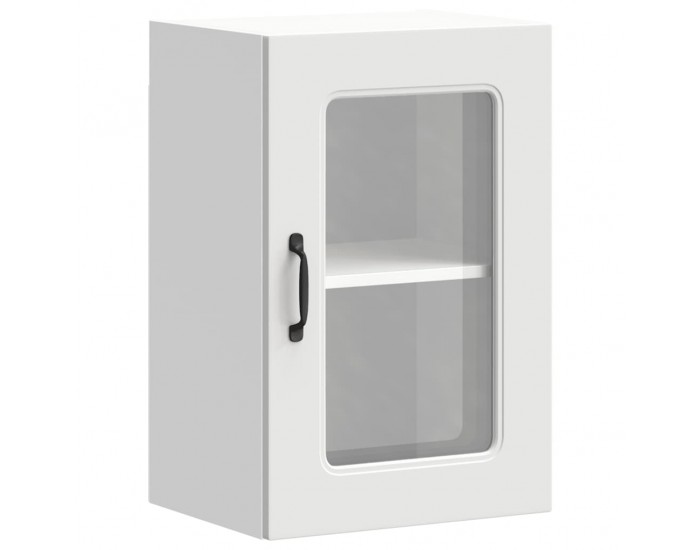 Sonata H Кухненски стенен шкаф с стъклена врата, Kalmar, инженерно дърво