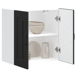 Sonata H Кухненски стенен шкаф, Kalmar, черен, инженерно дърво - Модули Sonata