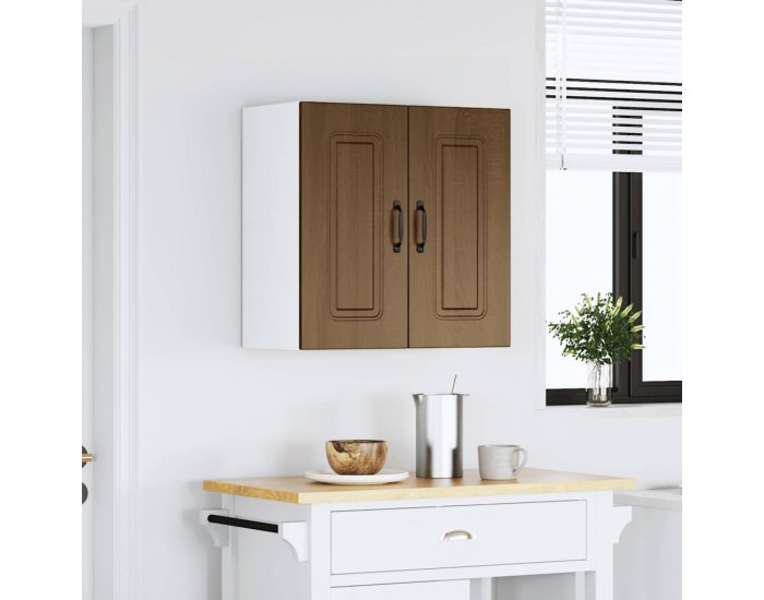 Sonata H Кухненски стенен шкаф, Kalmar, кафяв дъб, инженерно дърво