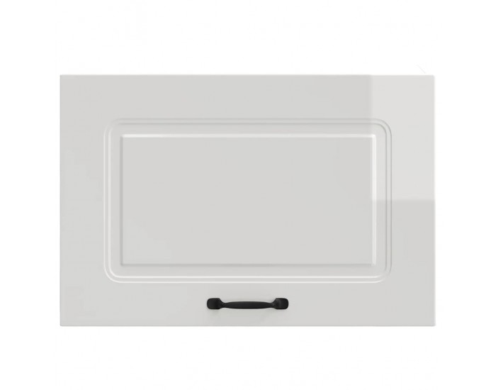 Sonata H Кухненски стенен шкаф, Kalmar, бял гланц, инженерно дърво