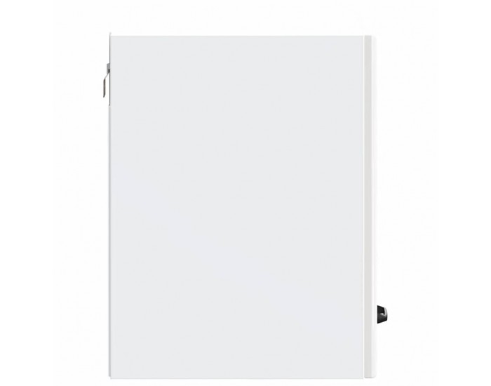 Sonata H Кухненски стенен шкаф, Kalmar, бял гланц, инженерно дърво