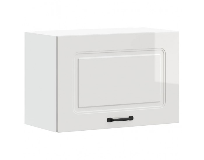 Sonata H Кухненски стенен шкаф, Kalmar, бял гланц, инженерно дърво