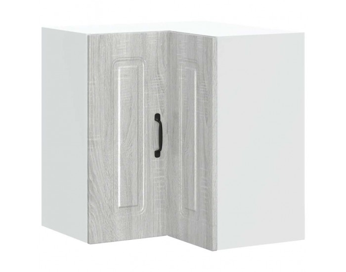 Sonata H Кухненски стенен ъглов шкаф, Kalmar сив сонома, инженерно дърво