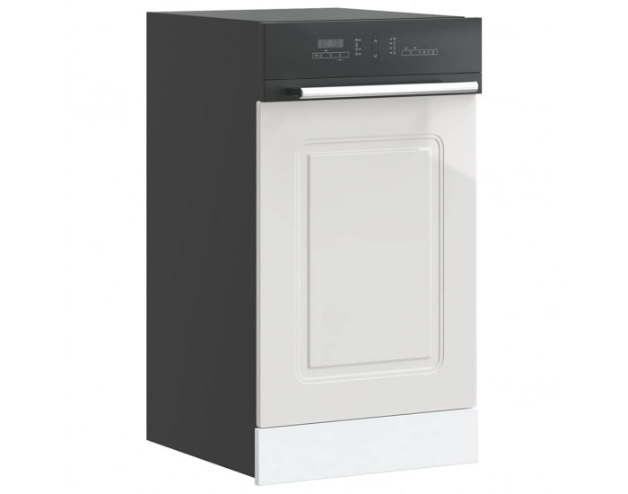 Sonata H Панел за съдомиялна машина, Kalmar, бял гланц, инженерно дърво