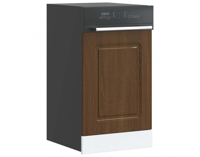 Sonata H Панел за съдомиялна машина, Kalmar, кафяв дъб, инженерно дърво