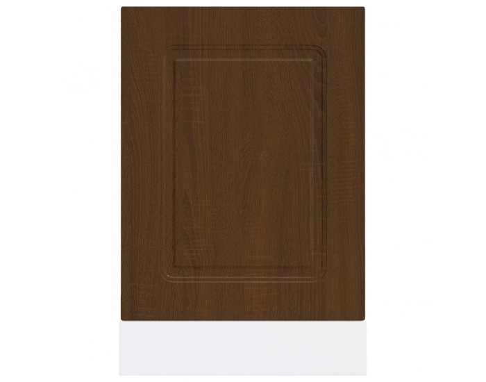 Sonata H Панел за съдомиялна машина, Kalmar, кафяв дъб, инженерно дърво