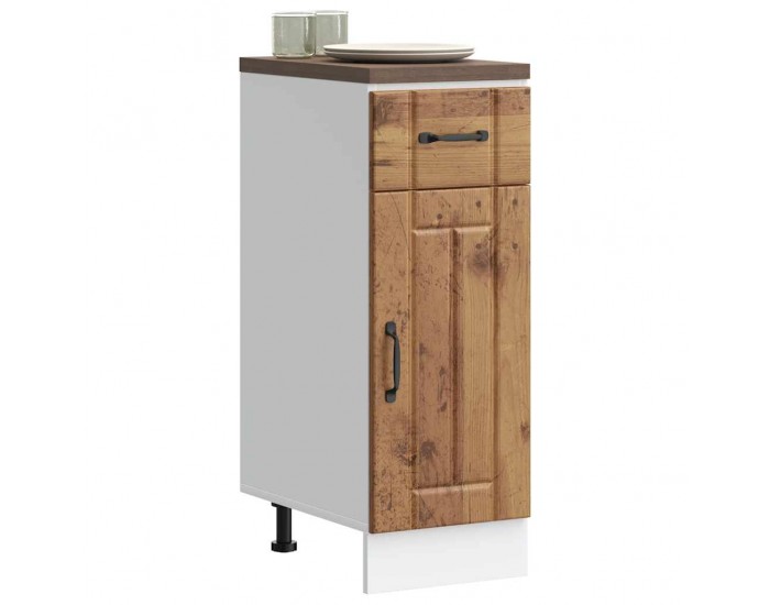 Sonata H Кухненски шкаф Lucca, старо дърво, инженерно дърво