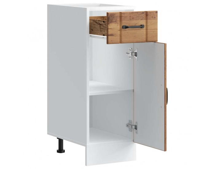 Sonata H Кухненски шкаф Lucca, старо дърво, инженерно дърво