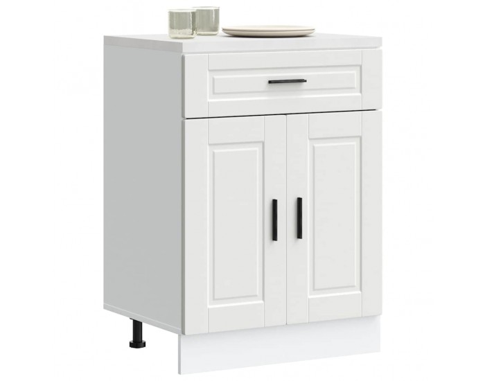 Sonata H Кухненски шкаф Porto Бяла инженерна дървесина