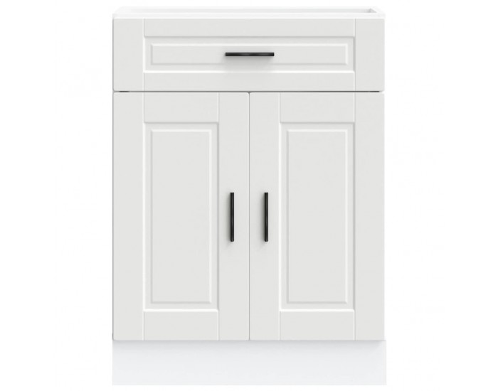 Sonata H Кухненски шкаф Porto Бяла инженерна дървесина