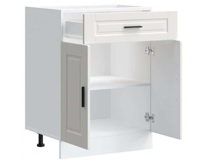 Sonata H Кухненски шкаф Porto Бяла инженерна дървесина