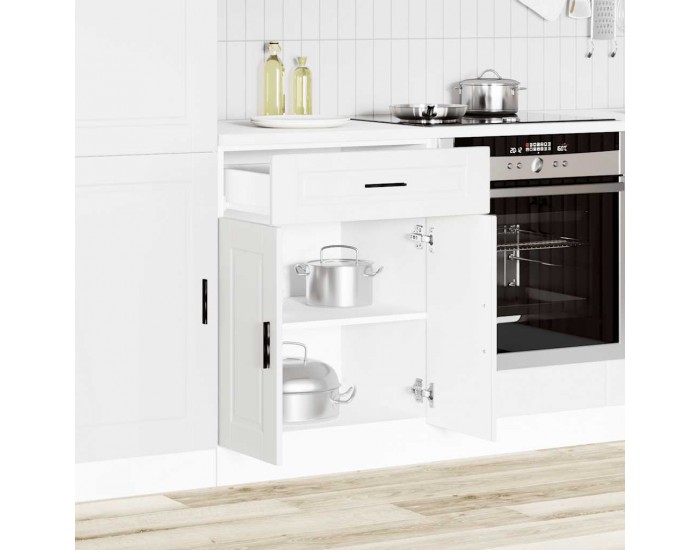 Sonata H Кухненски шкаф Porto Бяла инженерна дървесина