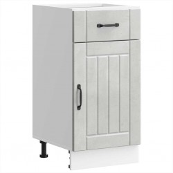 Sonata H Кухненски шкаф Lucca, бетонно сив, инженерно дърво - Модули Sonata