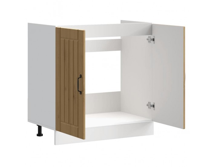 Sonata H Шкаф за мивка, Lucca, дъб артизан, инженерно дърво