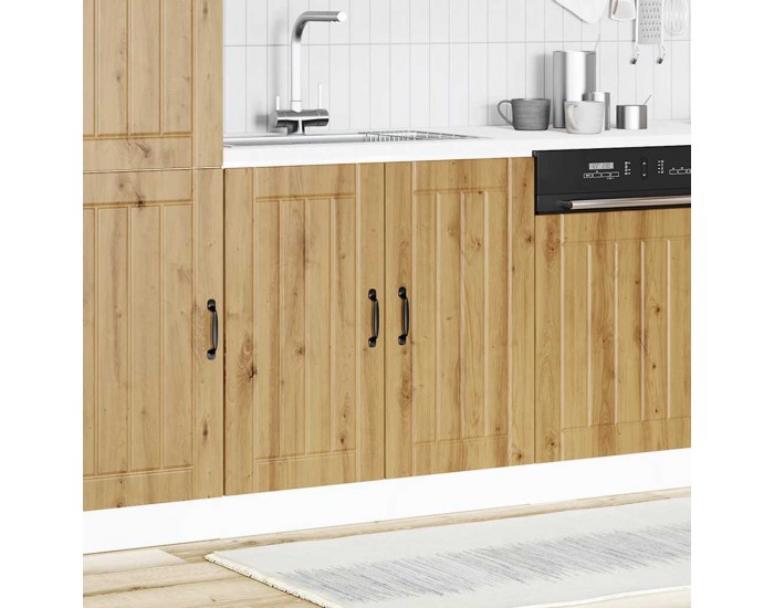 Sonata H Шкаф за мивка, Lucca, дъб артизан, инженерно дърво