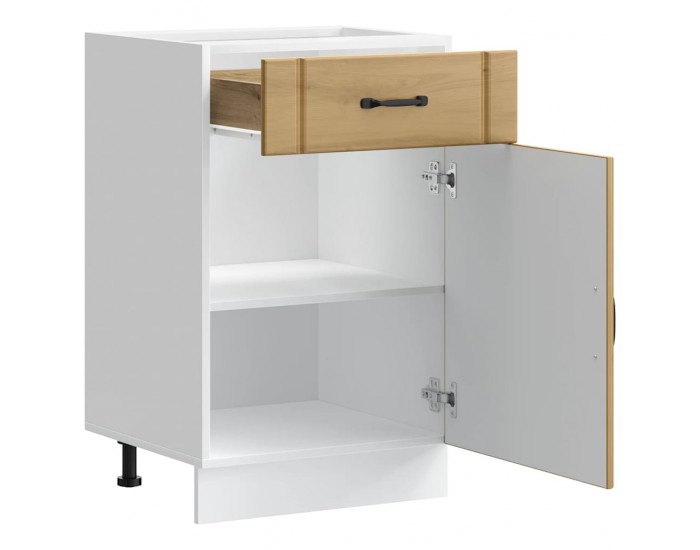 Sonata H Кухненски шкаф Lucca, дъб артизан, инженерно дърво