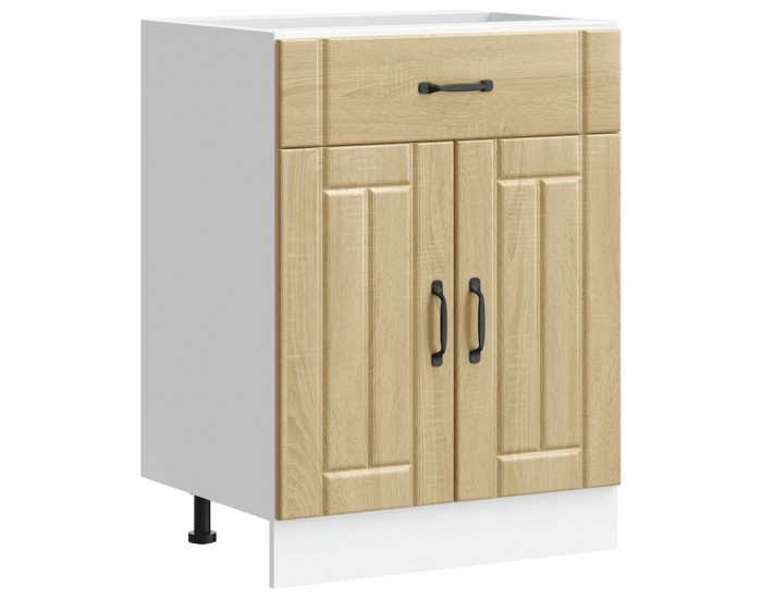 Sonata H Кухненски шкаф Lucca, дъб сонома, инженерно дърво