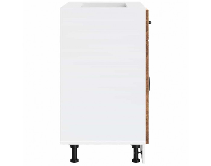 Sonata H Кухненски шкаф Lucca, старо дърво, инженерно дърво