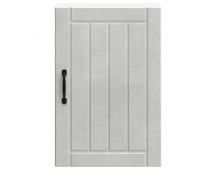 Sonata H Кухненски стенен шкаф Lucca, бетонно сив, инженерно дърво