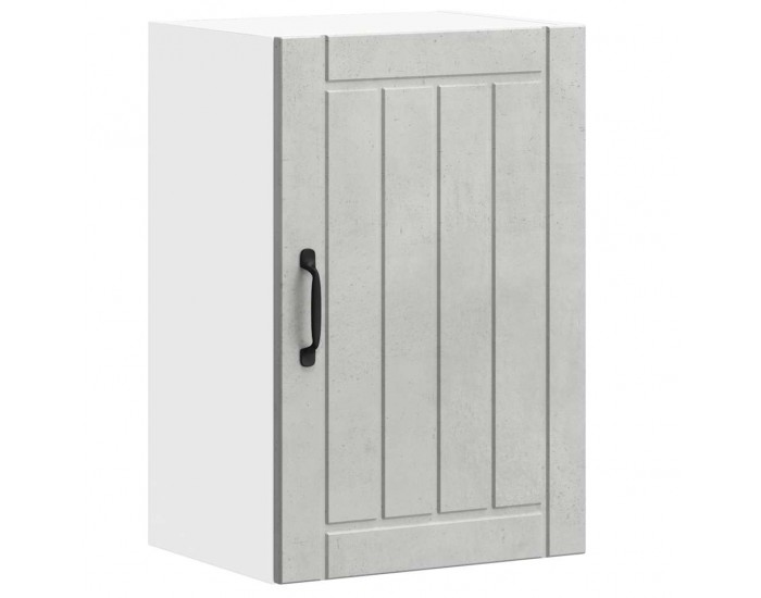 Sonata H Кухненски стенен шкаф Lucca, бетонно сив, инженерно дърво