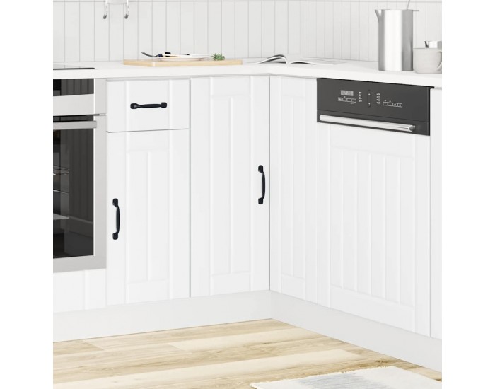Sonata H Кухненски ъглов шкаф Lucca, бял, инженерно дърво