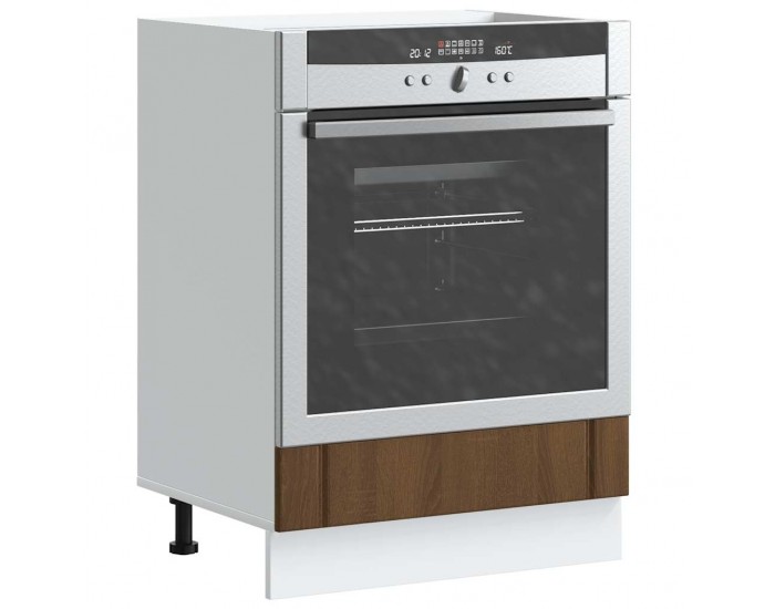 Sonata H Шкаф за фурна, Lucca, кафяв дъб, инженерно дърво