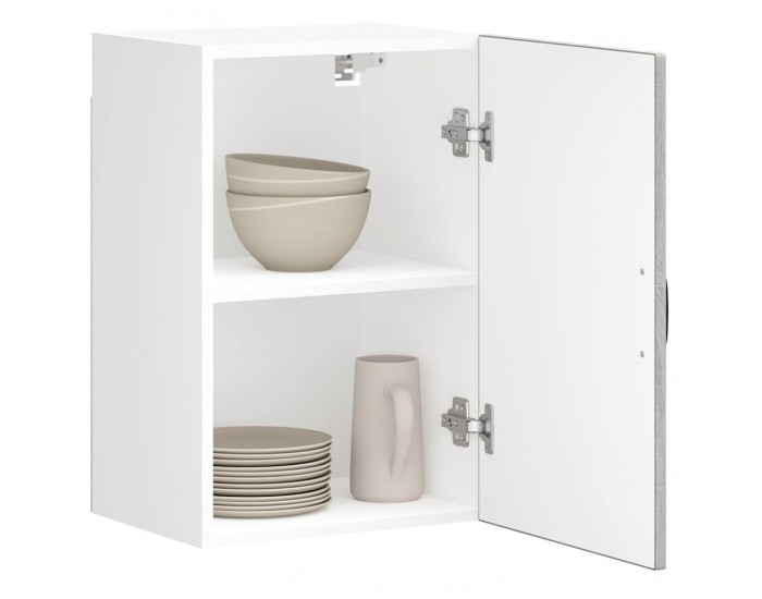 Sonata H Кухненски стенен шкаф Lucca, сив сонома, инженерно дърво