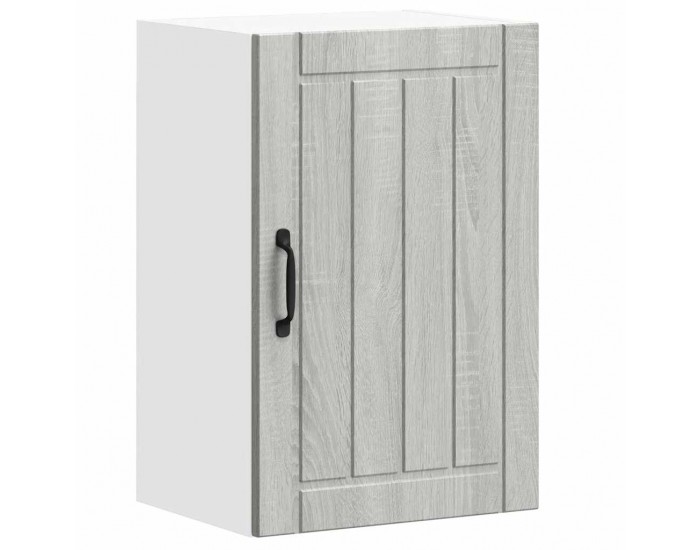 Sonata H Кухненски стенен шкаф Lucca, сив сонома, инженерно дърво