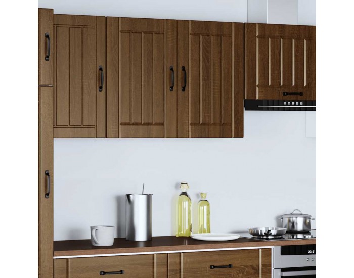 Sonata H Кухненски стенен шкаф Lucca, кафяв дъб, инженерно дърво