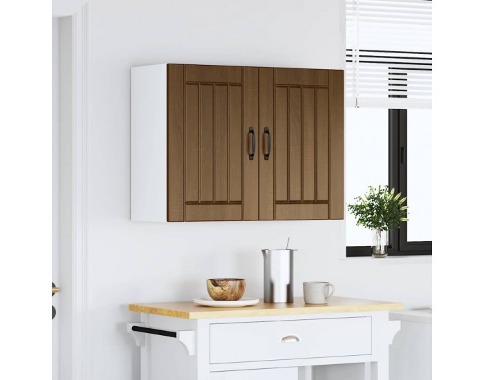 Sonata H Кухненски стенен шкаф Lucca, кафяв дъб, инженерно дърво