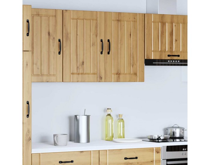 Sonata H Кухненски стенен шкаф Lucca, дъб артизан, инженерно дърво