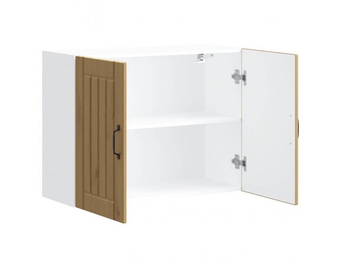 Sonata H Кухненски стенен шкаф Lucca, дъб артизан, инженерно дърво