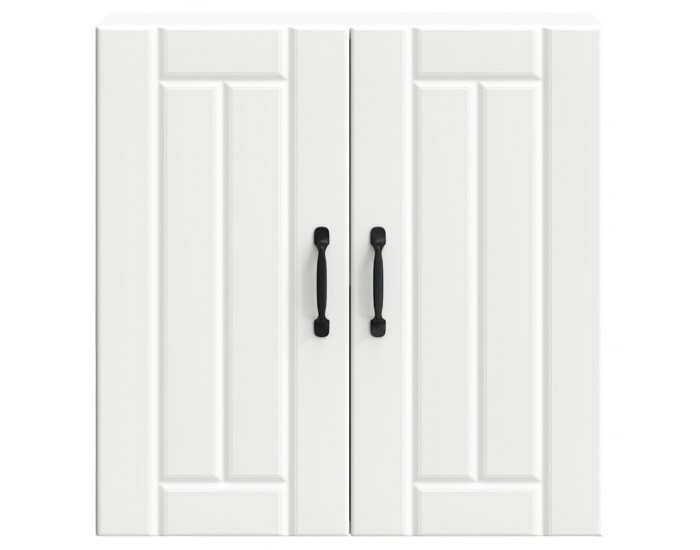 Sonata H Кухненски стенен шкаф Lucca, бял, инженерно дърво