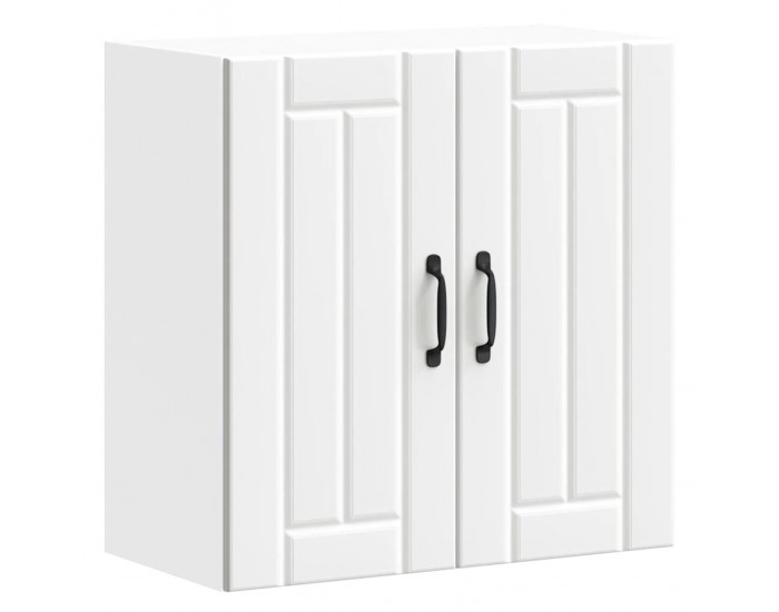 Sonata H Кухненски стенен шкаф Lucca, бял, инженерно дърво