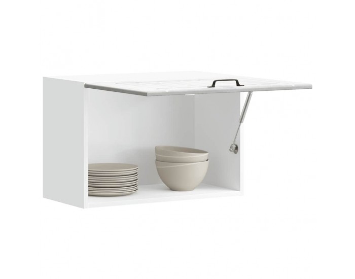 Sonata H Кухненски стенен шкаф Lucca, бетонно сив, инженерно дърво