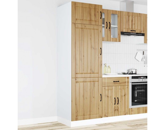 Sonata H Кухненски шкаф Lucca, дъб артизан, инженерно дърво