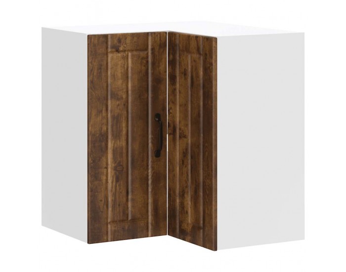 Sonata H Кухненски стенен ъглов шкаф Lucca, опушен дъб, инженерно дърво