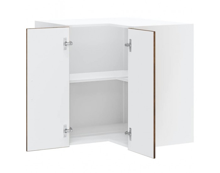 Sonata H Кухненски стенен ъглов шкаф Lucca, опушен дъб, инженерно дърво