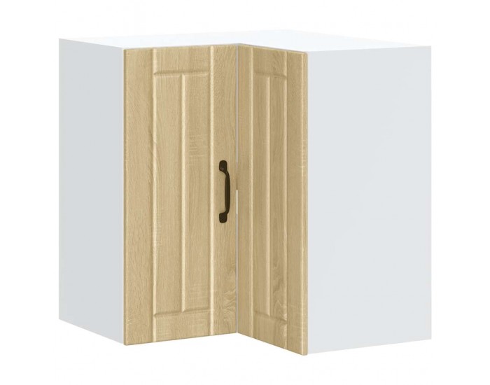 Sonata H Кухненски стенен ъглов шкаф Lucca, дъб сонома, инженерно дърво