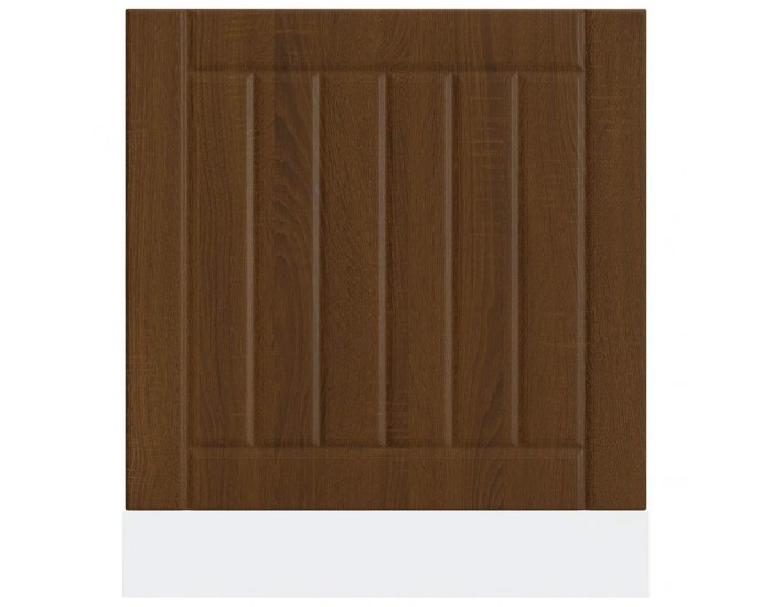 Sonata H Панел за миялна машина, Lucca, кафяв дъб, инженерно дърво
