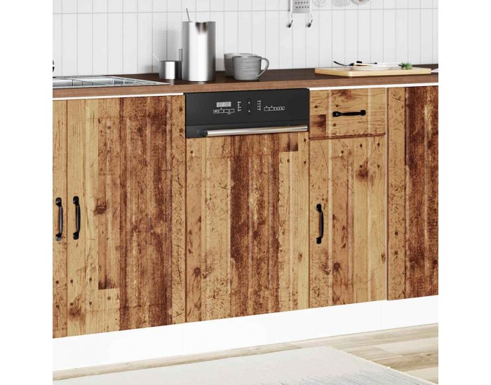 Sonata H Панел за миялна машина, Lucca, старо дърво, инженерно дърво