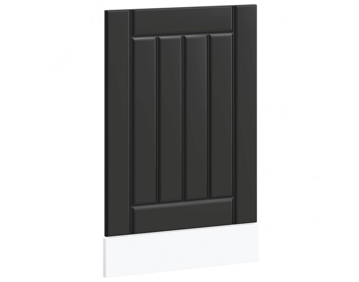 Sonata H Панел за миялна машина, Lucca, черен, инженерно дърво
