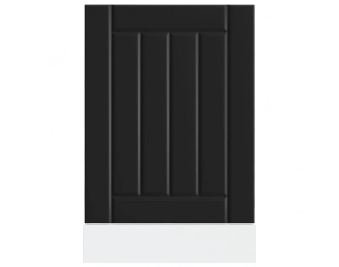 Sonata H Панел за миялна машина, Lucca, черен, инженерно дърво