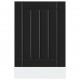 Sonata H Панел за миялна машина, Lucca, черен, инженерно дърво