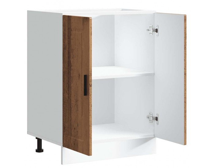 Sonata H Кухненски шкаф Porto, старо дърво, инженерно дърво