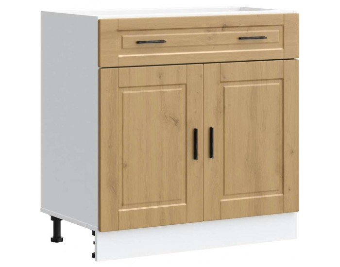 Sonata H Кухненски шкаф Porto, дъб артизан, инженерно дърво