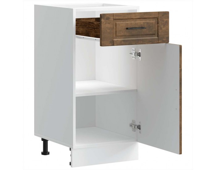 Sonata H Кухненски шкаф Porto, опушен дъб, инженерно дърво