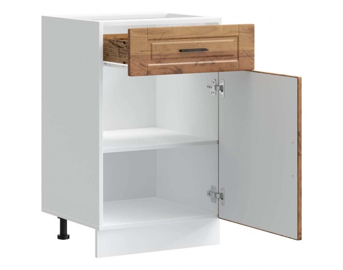 Sonata H Кухненски шкаф Porto, старо дърво, инженерно дърво