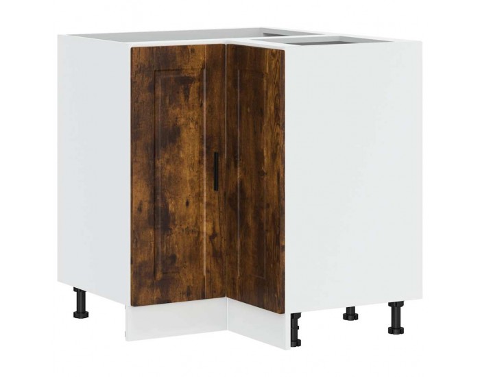 Sonata H Кухненски ъглов шкаф Porto, опушен дъб, инженерно дърво