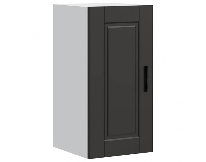 Sonata H Кухненски стенен шкаф Porto, черен, инженерно дърво